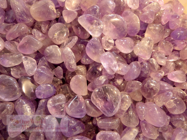 Amethyst Trommelstein, 200 g Pack., Sambia